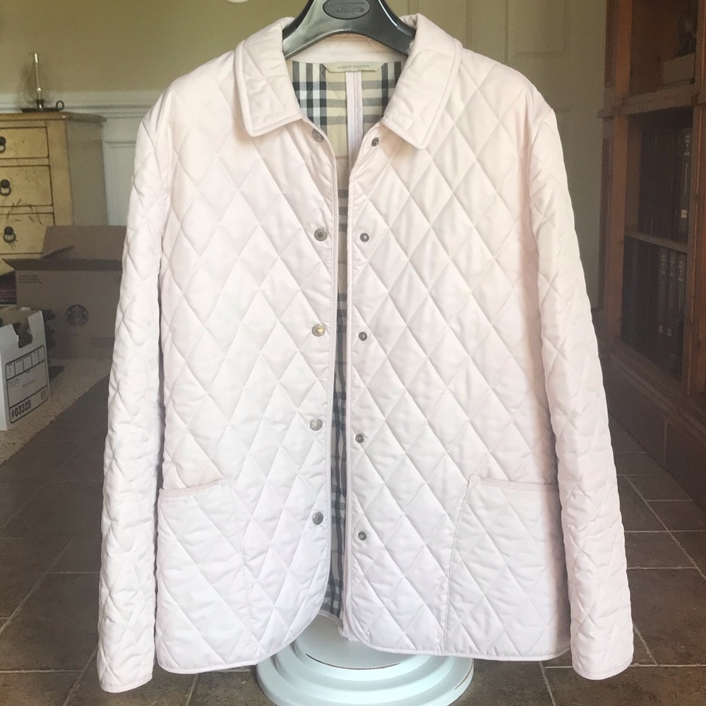 Burberry Diamond-Quilted Jacket